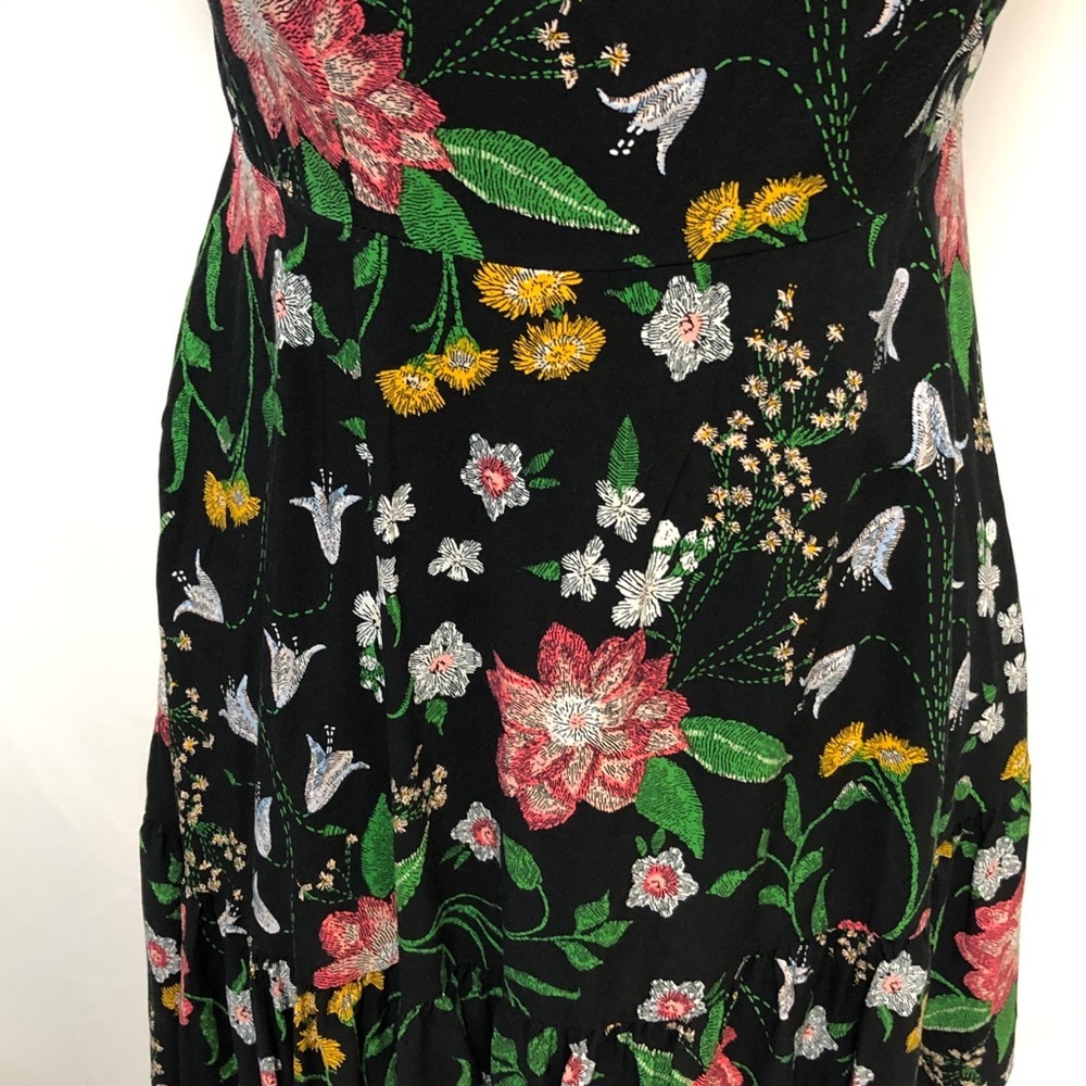 Old Navy Floral Fit & Flare Skater Dress Sz MP - Picture 5 of 9